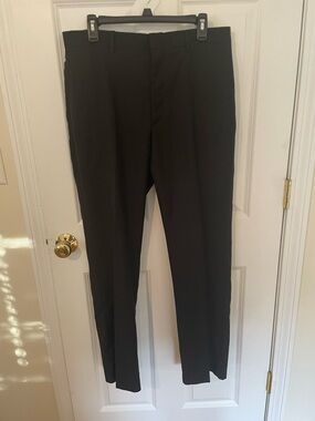 Axist Men's Black Dress Trousers